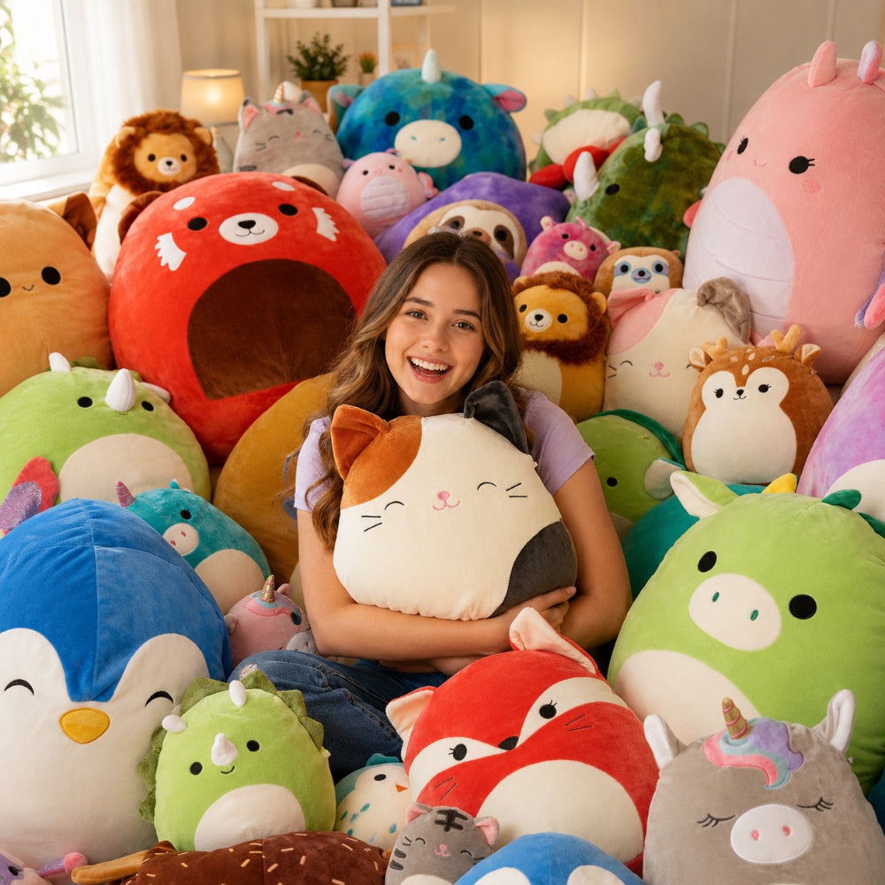 Stuffed Animals Plush Toy Soft Animal Pillow for Kids