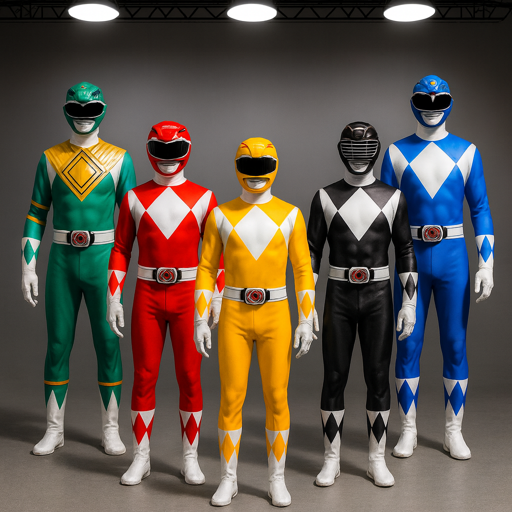 Superhero Jumpsuit Costume for Kids with Mask for Cosplay Fun 1