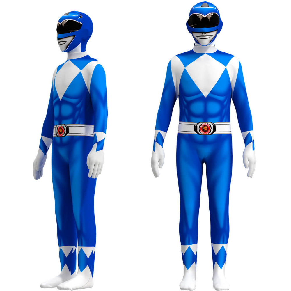 Superhero Jumpsuit Costume for Kids with Mask for Cosplay Fun 6