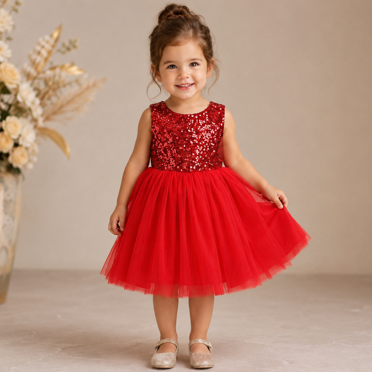 Girls Dress Flower Girl Party Pageant Birthday Outfit