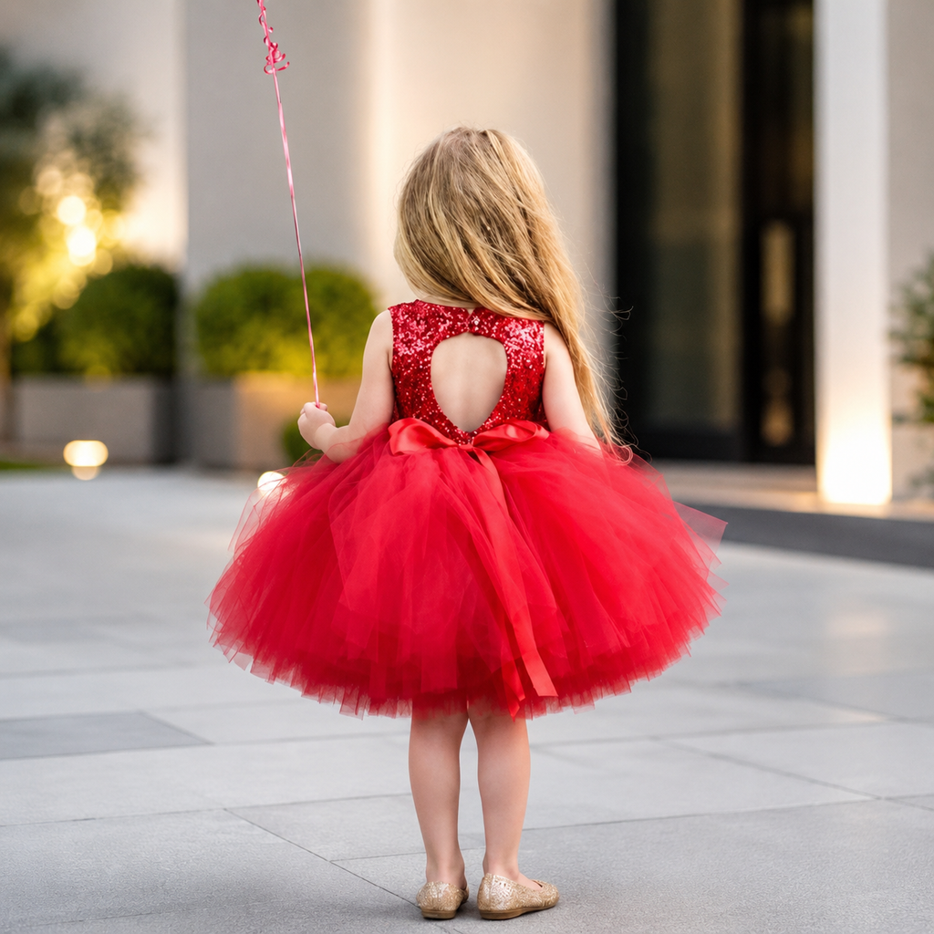 Girls Dress Flower Girl Party Pageant Birthday Outfit