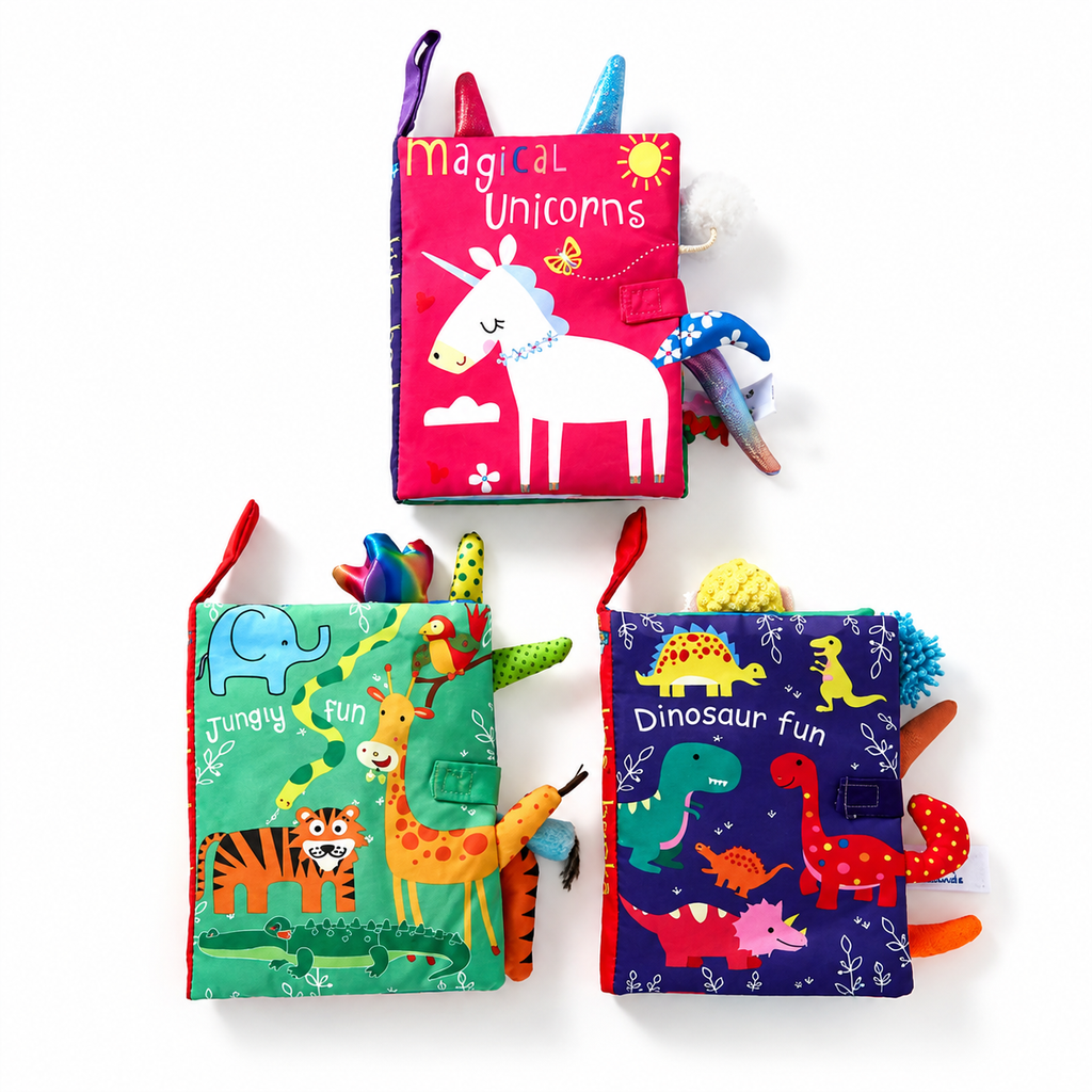 Baby Books Sensory Activity Book Toddler Travel Toy