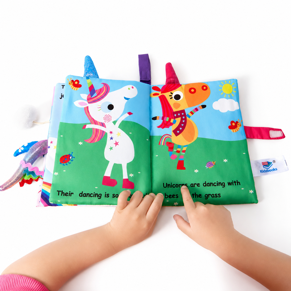 Baby Books Sensory Activity Book Toddler Travel Toy