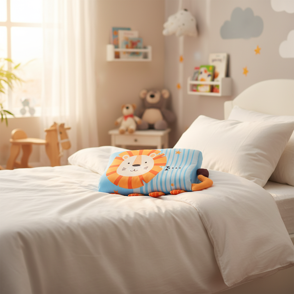 Toddler Pillow Kids Animal Travel Nap Support Cushion