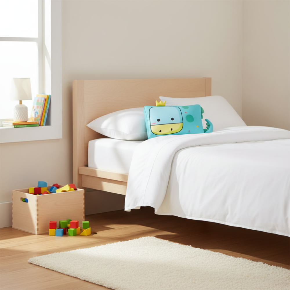 Toddler Pillow Animal Shaped Kids Sleep Support Pillow