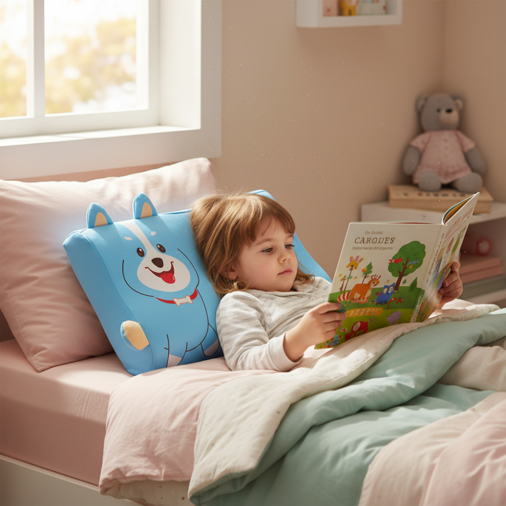 Toddler Pillow Kids Animal Travel Nap Support Cushion