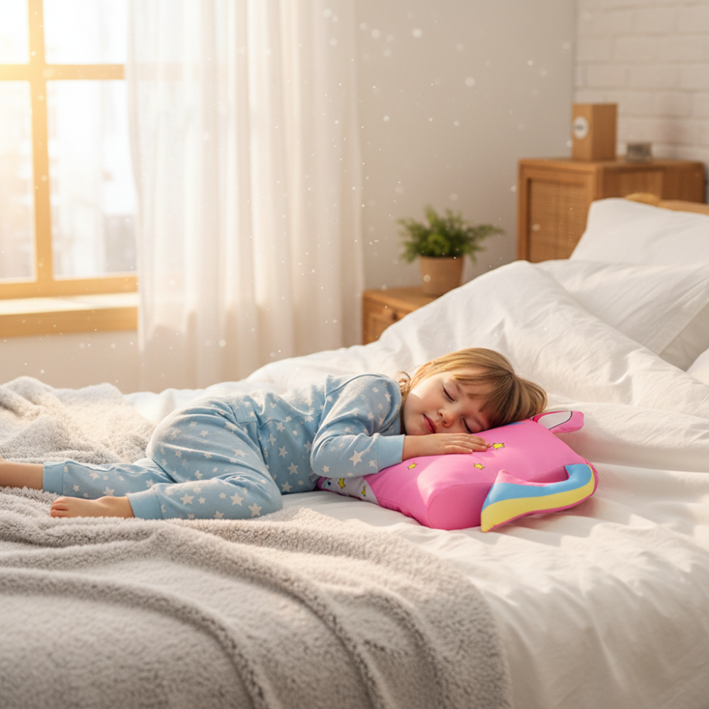 Toddler Pillow Kids Animal Travel Nap Support Cushion
