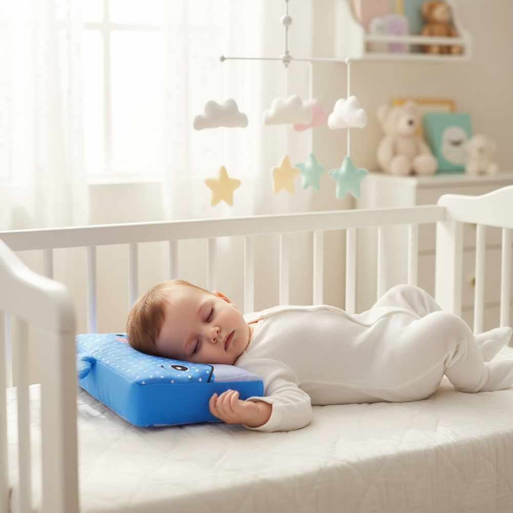 Toddler Pillow Animal Shaped Kids Sleep Support Pillow
