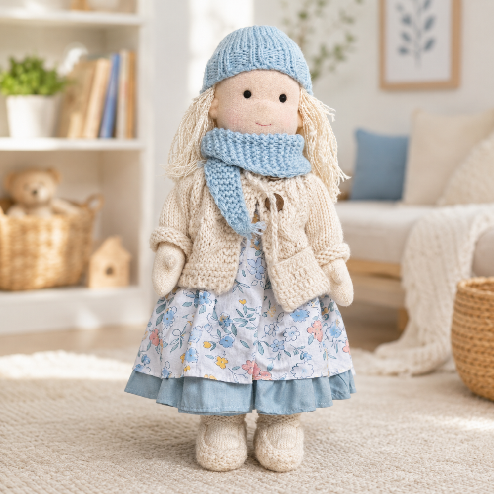 Baby Doll Handmade Soft Toy Nursery Play Doll