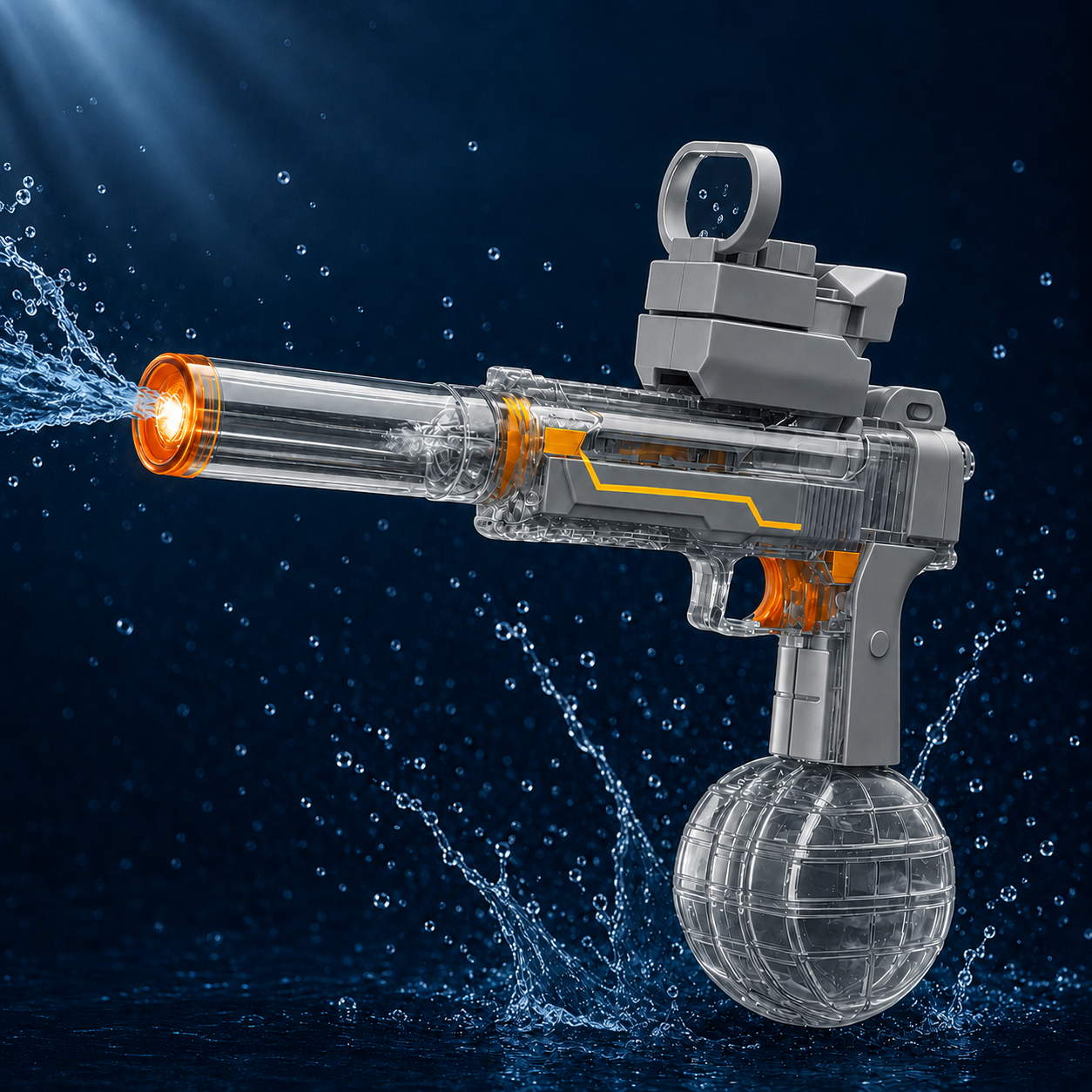 Water Gun Backpack Tank Outdoor Toy Blaster Kids Summer Play