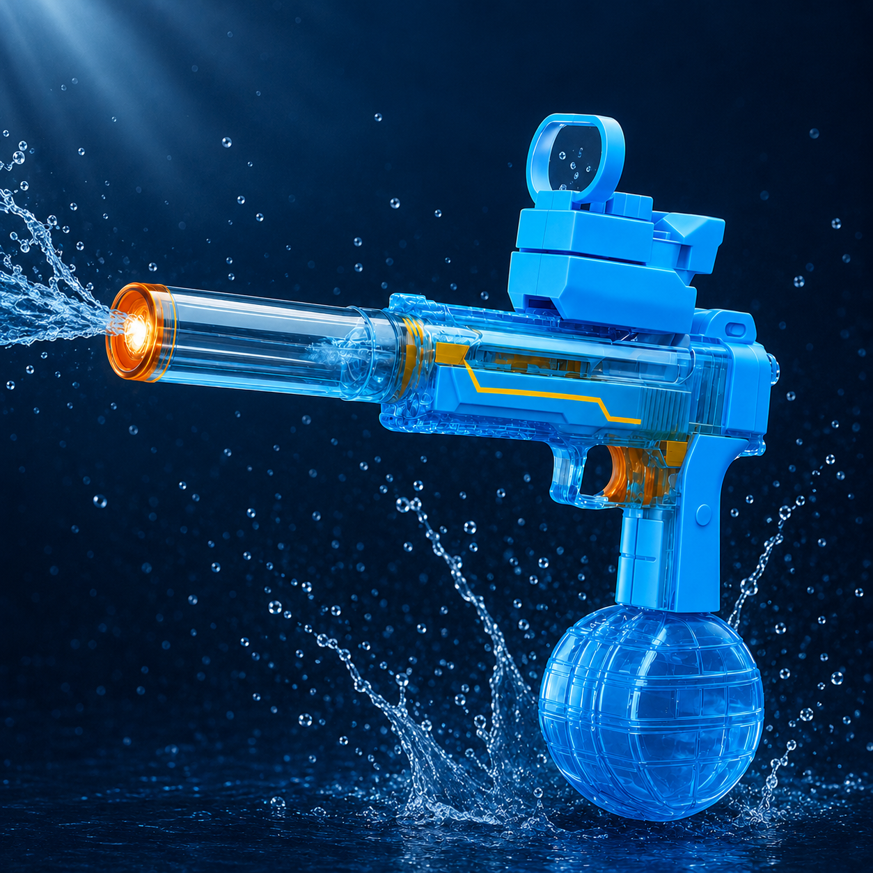Water Gun Backpack Tank Outdoor Toy Blaster Kids Summer Play