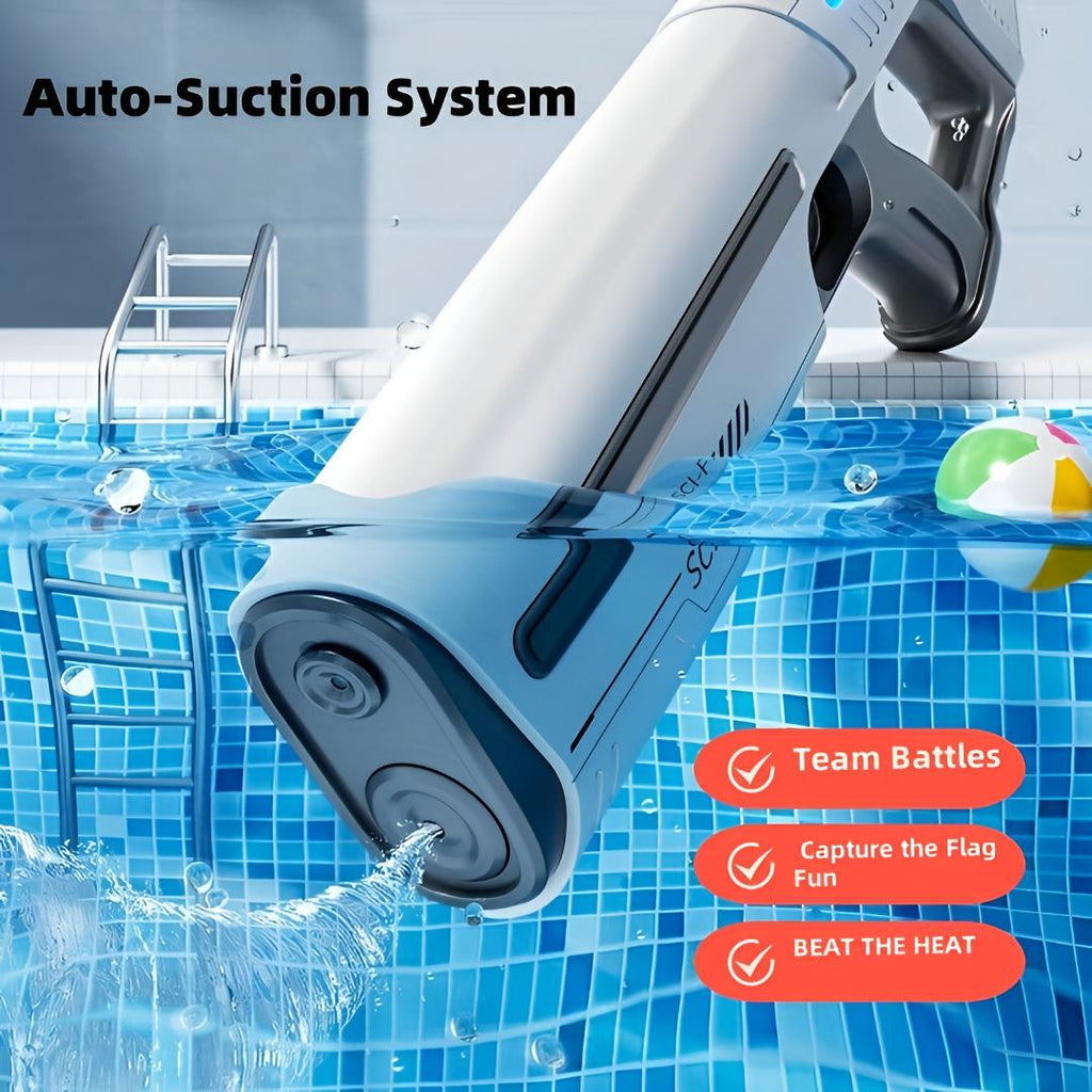 Water Gun Electric Rechargeable Auto Fill Pool Toy