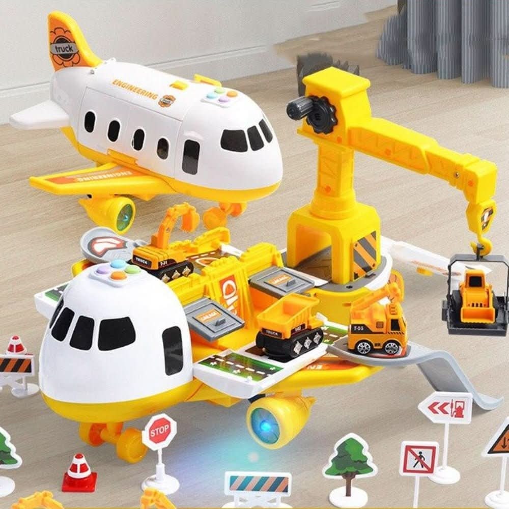 Airplane Vehicle Playset Creative Accessories Fun Toy Airplane - Image 3