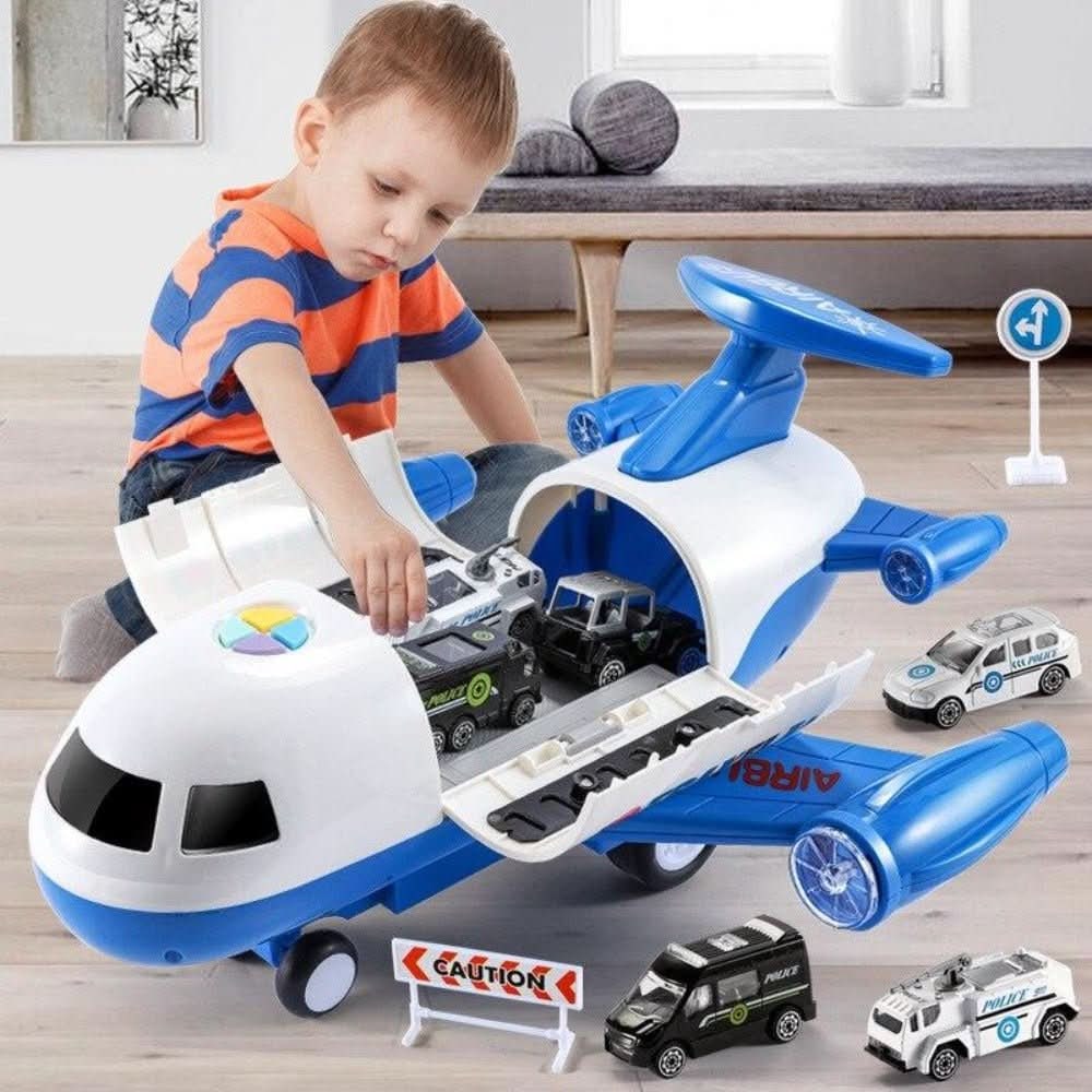 Airplane Vehicle Playset Creative Accessories Fun Toy Airplane - Image 4