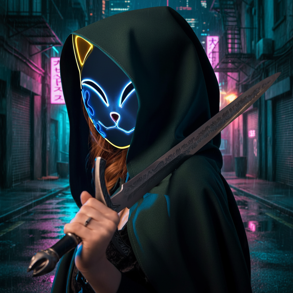 Halloween Costumes Anime Swordsman Cosplay Outfit