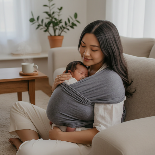 Baby Wrap Carrier Newborn Sling Adjustable Babywearing