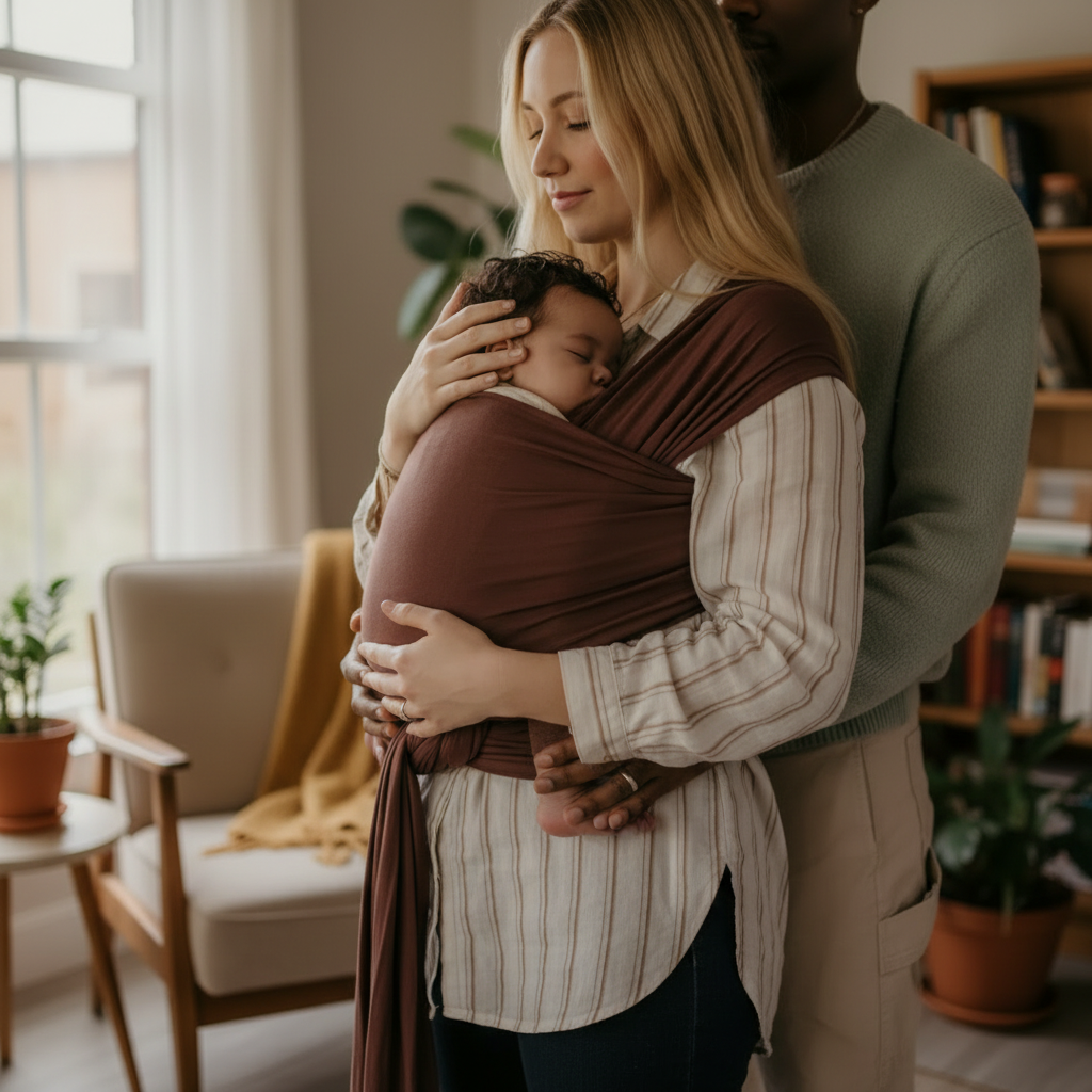 Baby Carrier Wrap Newborn Sling Adjustable Babywearing