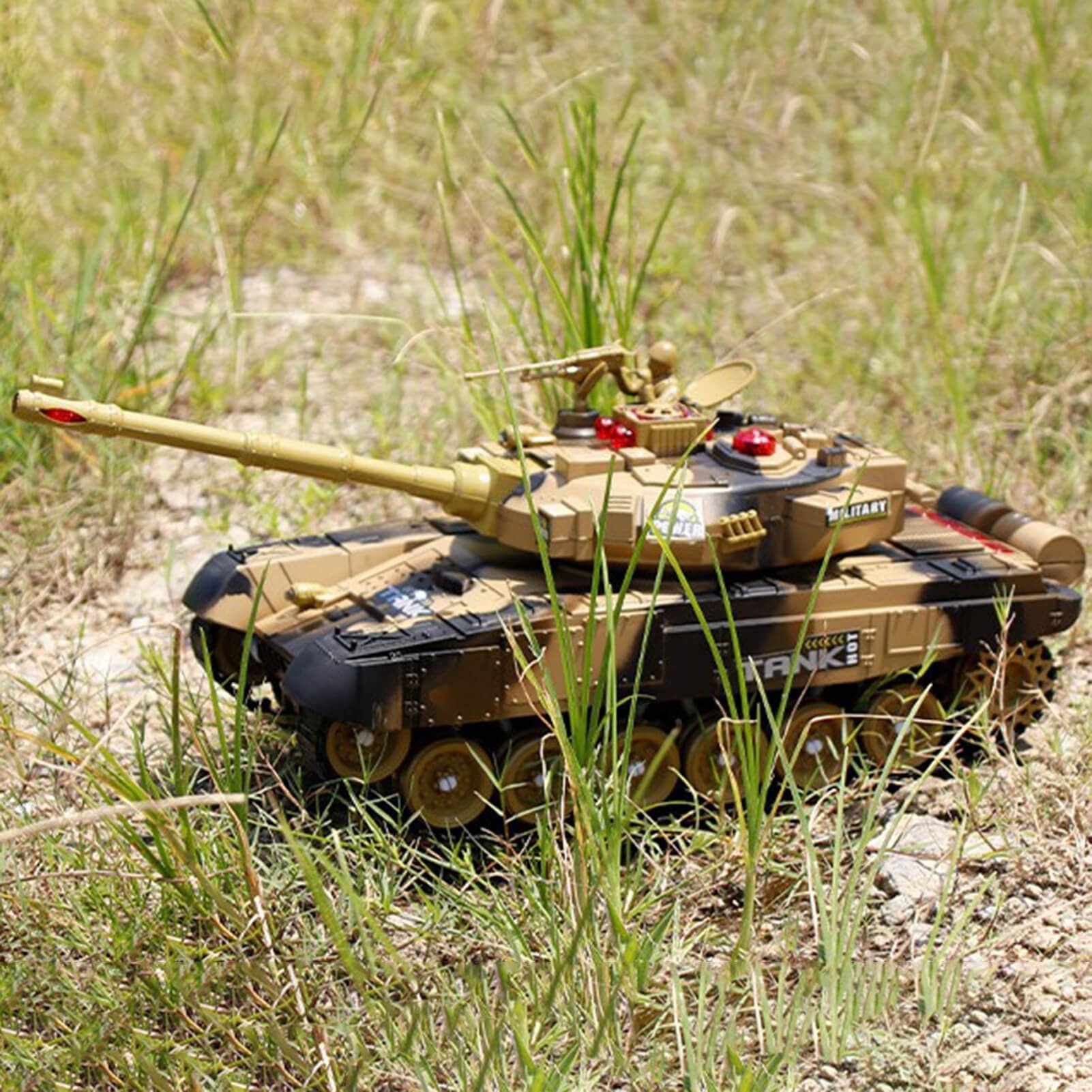 Battle Tank Led Light Tank Remote Control Toy Vehicle - Image 7