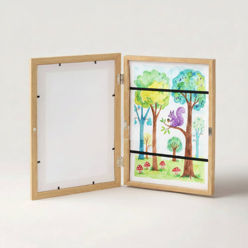 Children's Artwork Frame Display Stand Easyswap Clip-In - Image 1