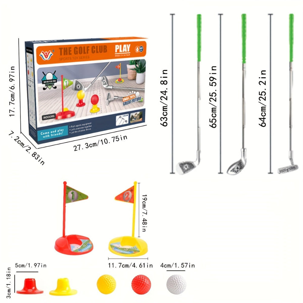Children's Golf Set Adjustable Golf Clubs Fun Outdoor Play - Image 2