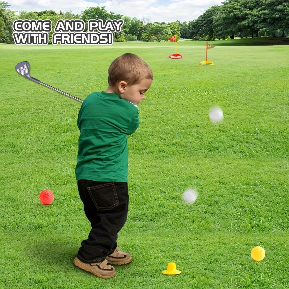 Children's Golf Set Adjustable Golf Clubs Fun Outdoor Play - Image 3