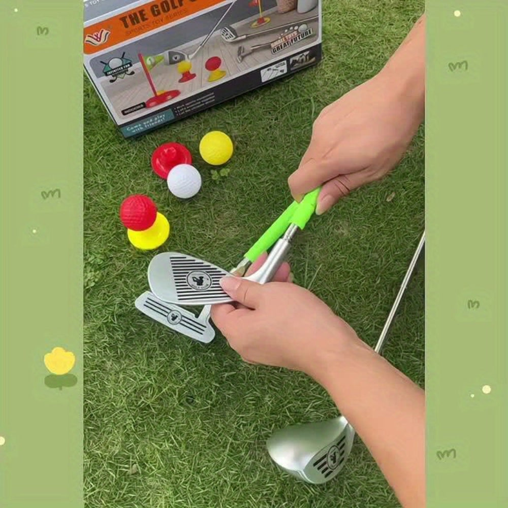 Children's Golf Set Adjustable Golf Clubs Fun Outdoor Play - Image 8