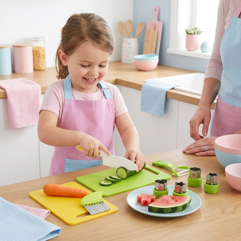 Children's Kitchen Set Motor Skills Development Toys - Image 1