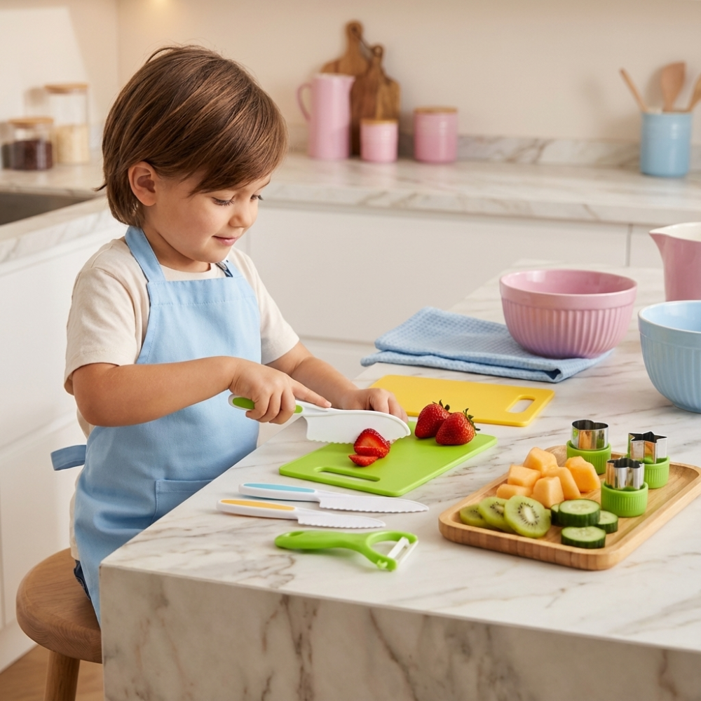 Children's Kitchen Set Motor Skills Development Toys - Image 2