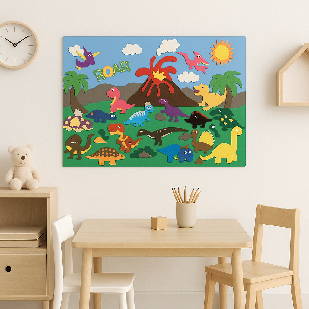 Colorful Images Felt Board Interactive Educational - Image 3