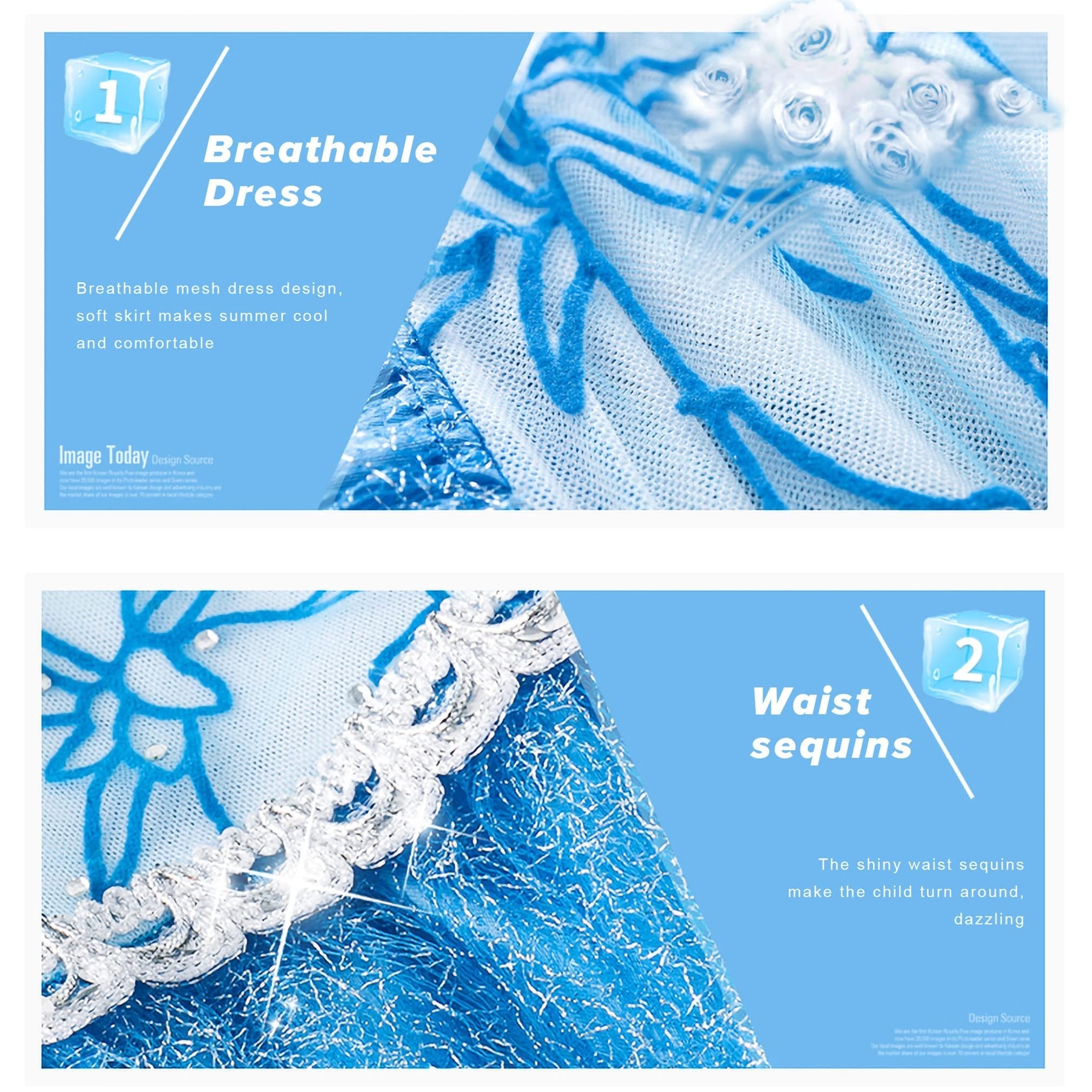 Cosplay Princess Dress Long Cape Dress Sparkling Design - Image 7
