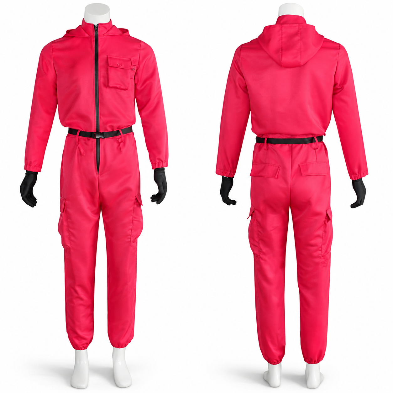 Kids Costume Role Play Jumpsuit Mask Set