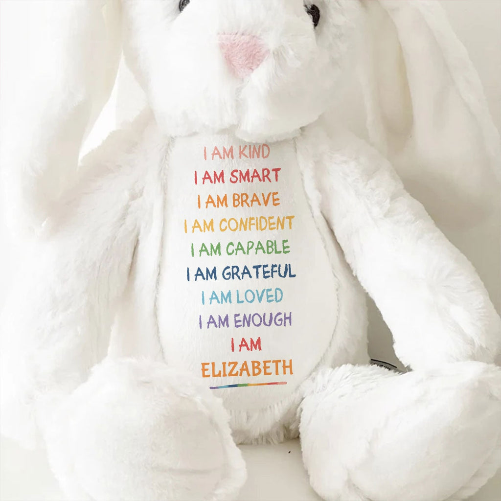 Custom Stuffed Animal Personalized Stuffed Bunny Soft Plush Bunny Stuffed Bunny - Image 6