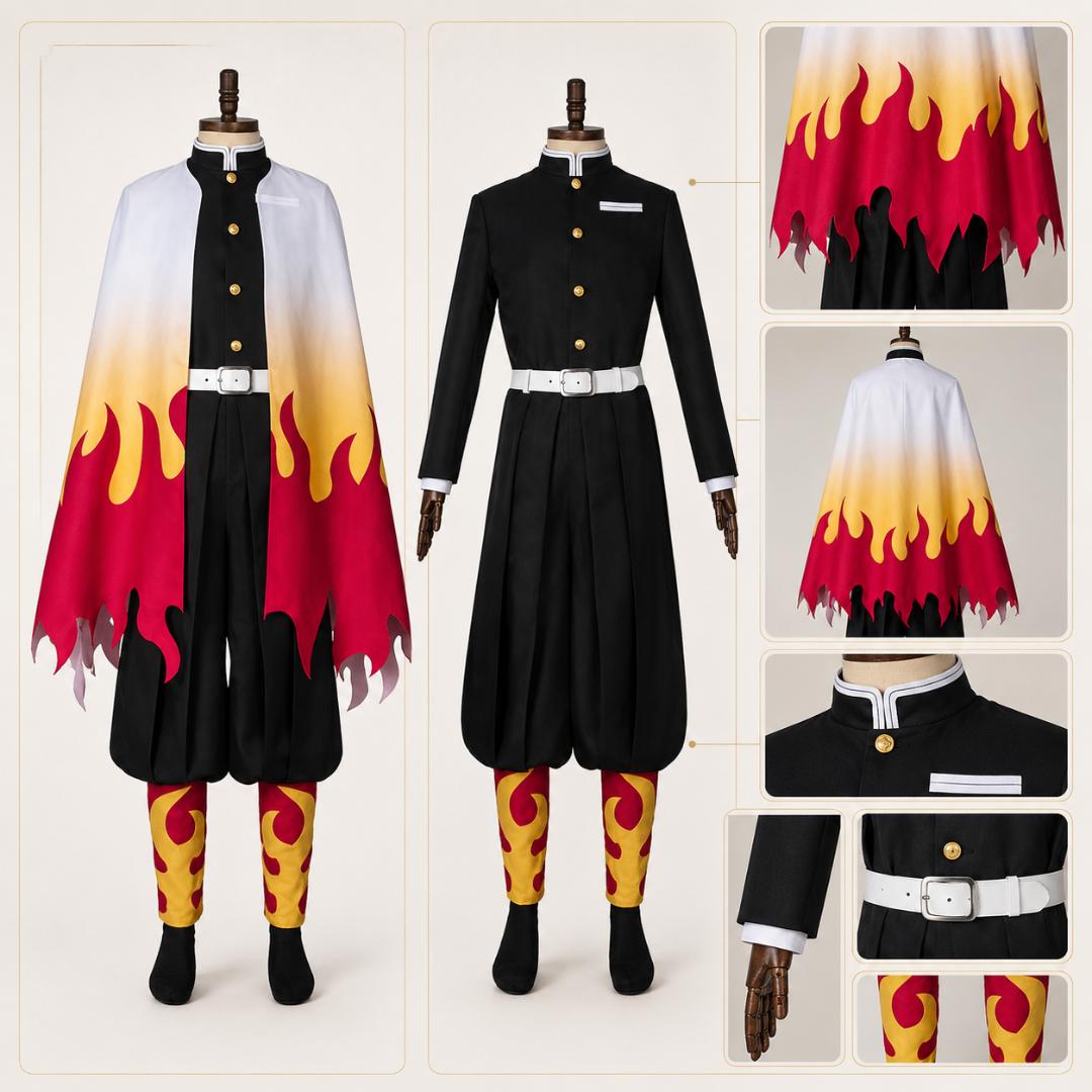 Halloween Costumes Anime Swordsman Cosplay Outfit
