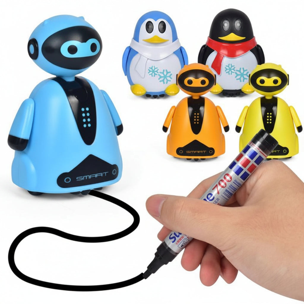 Drawing Robot Toy Inductive Educational Creative Toy - Image 1