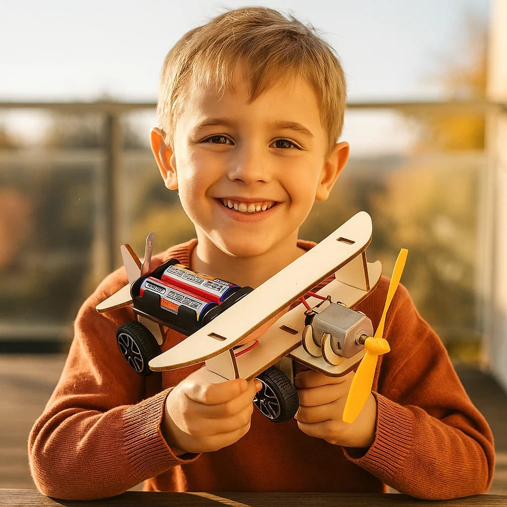 Educational Toy Stem Science Kit Wooden Hands-on Learning - Image 8