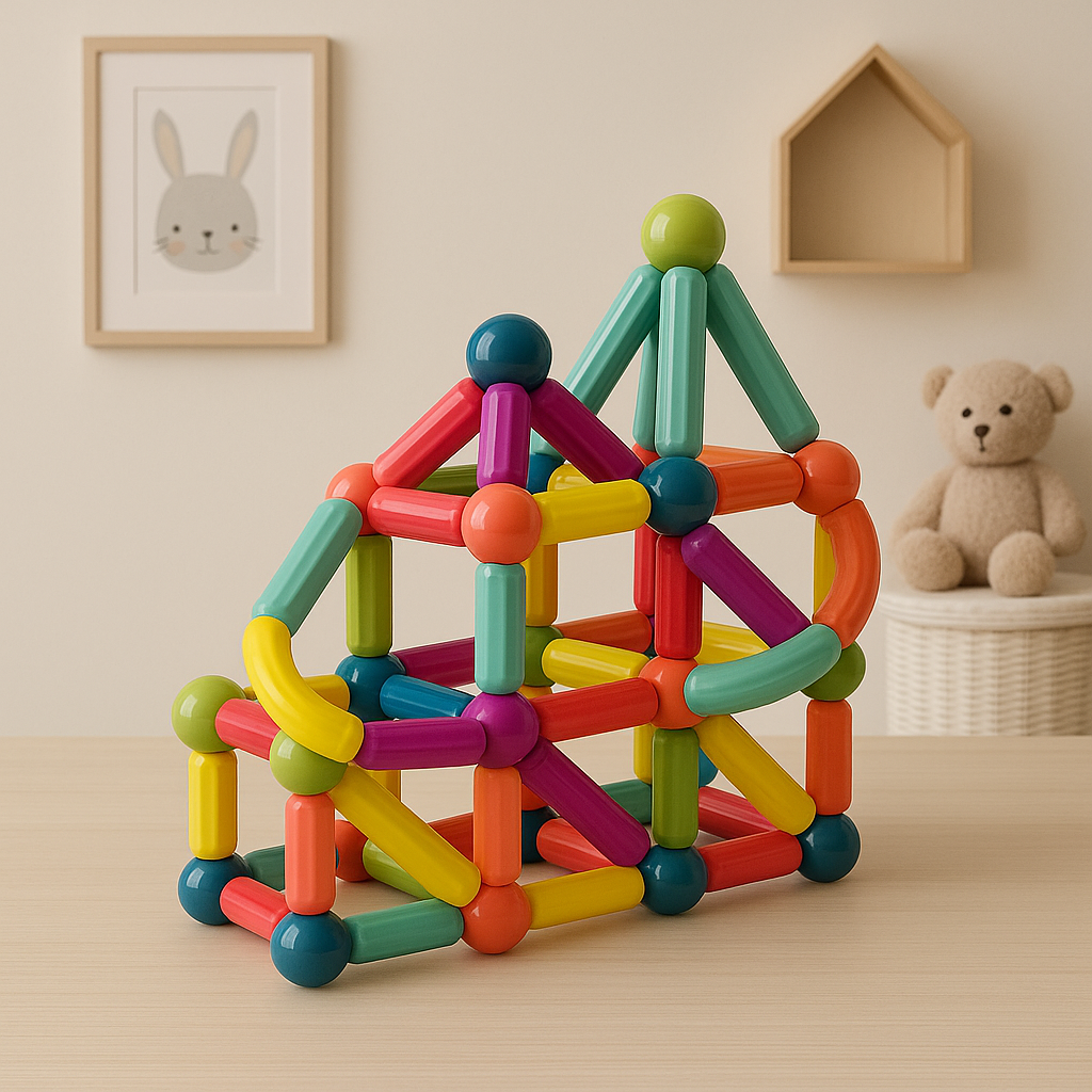 Educational Toys Magnetic Building Blocks Toddler - Image 2