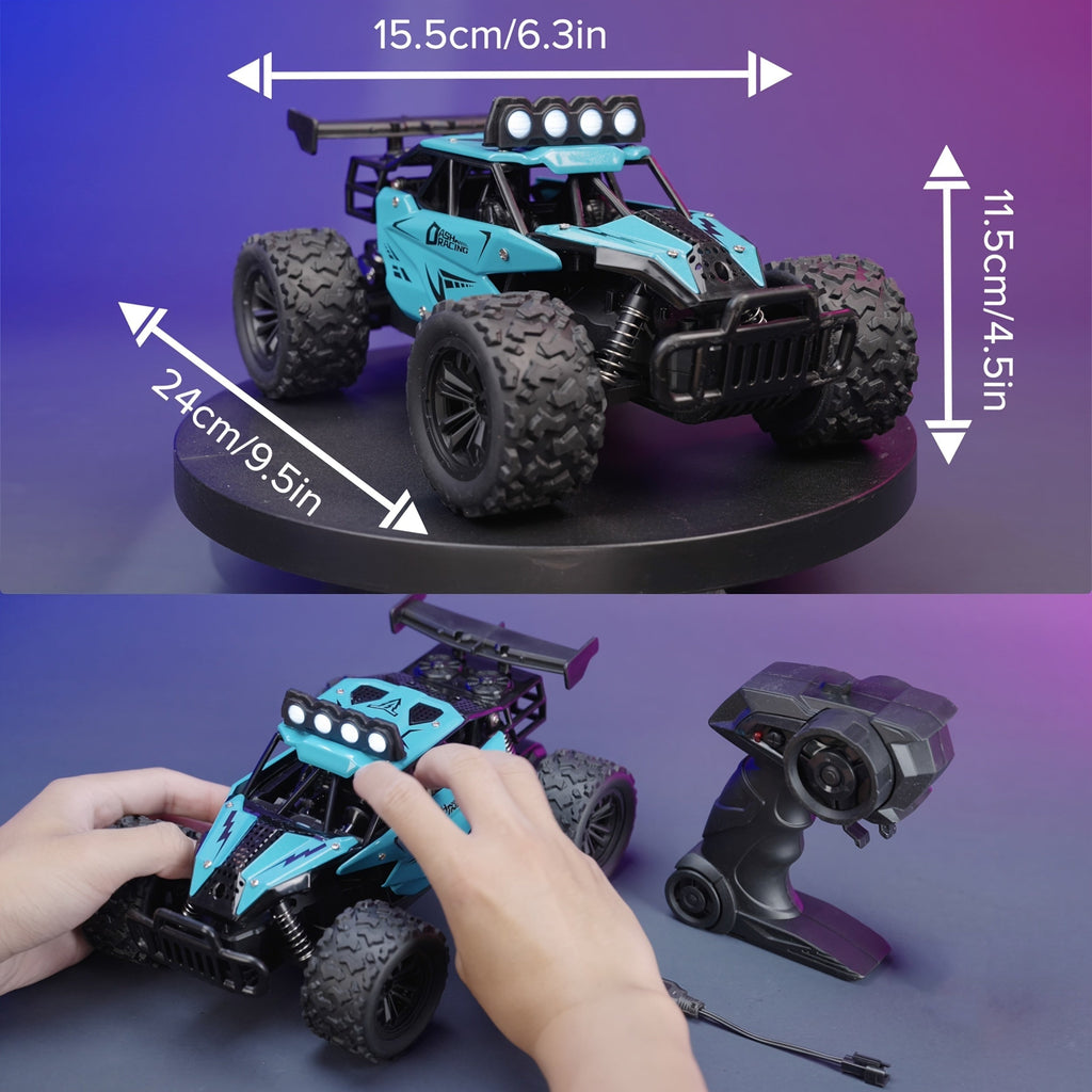 High-speed Remote Control Car LED Lights Rc Car Alloy - Image 7