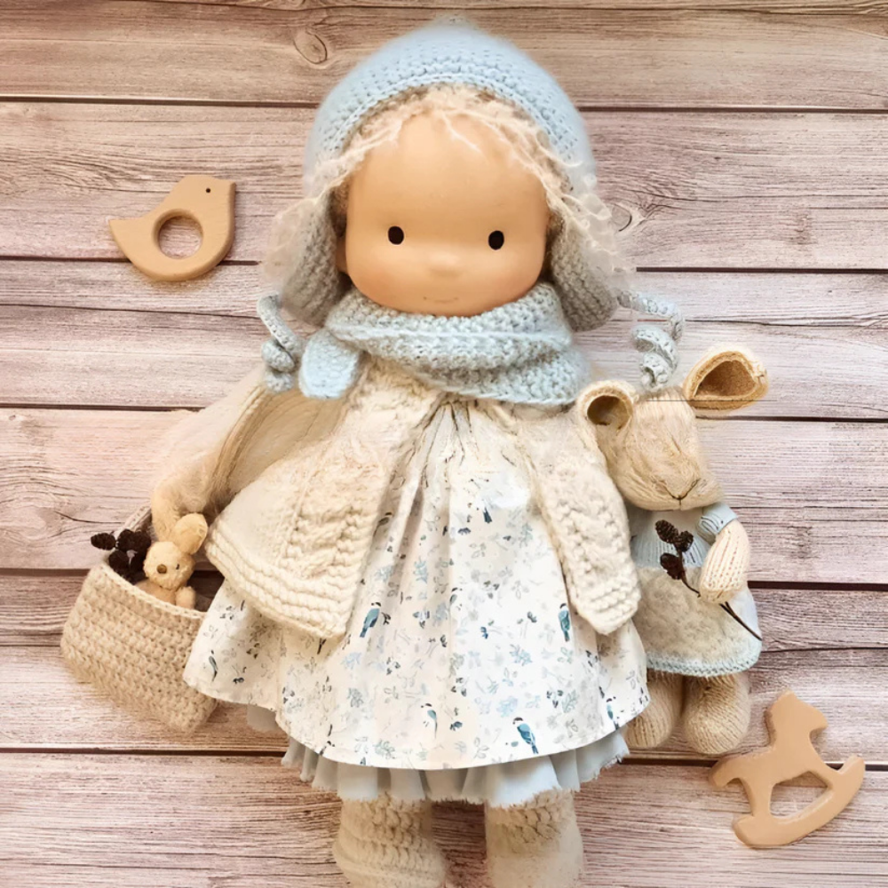 Doll Cuddly Waldorf Style Kids Soft Toy