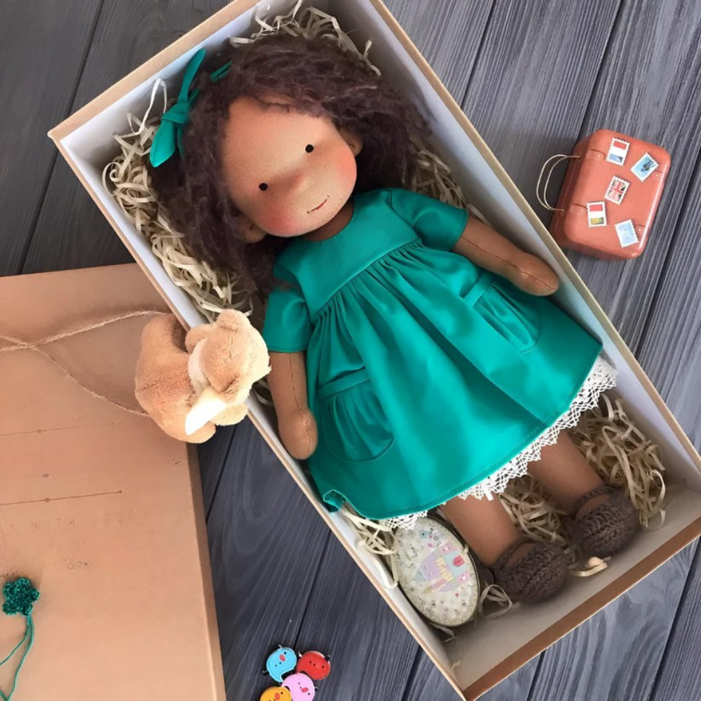 Doll Cuddly Waldorf Style Kids Soft Toy