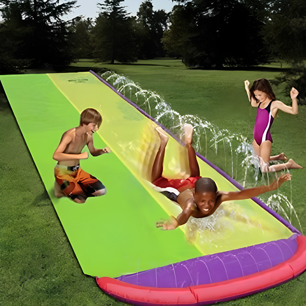 Inflatable Water Slide Backyard Kids Splash Play Toy