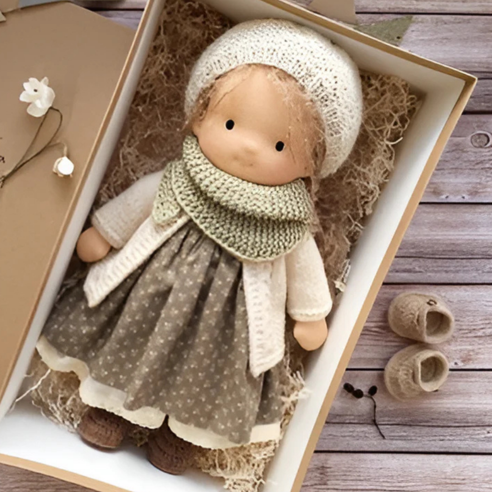 Doll Cuddly Waldorf Style Kids Soft Toy