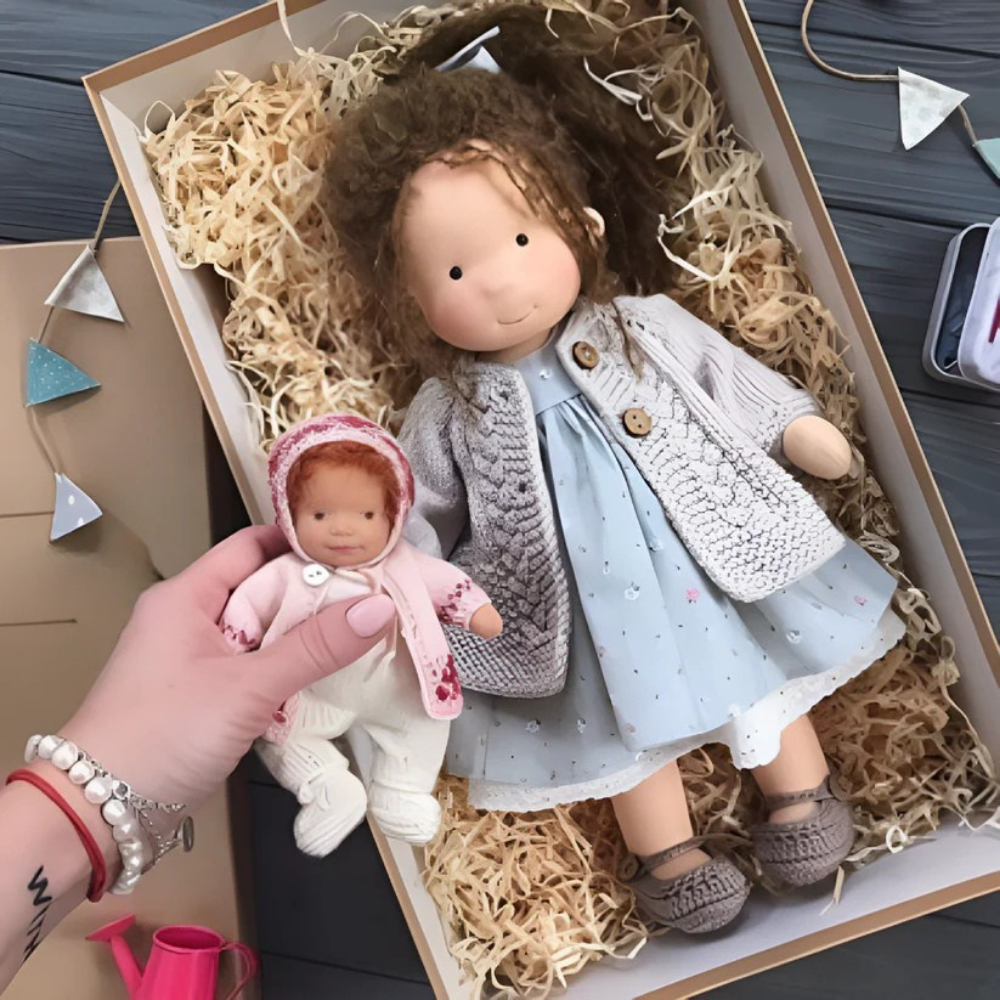 Doll Cuddly Waldorf Style Kids Soft Toy