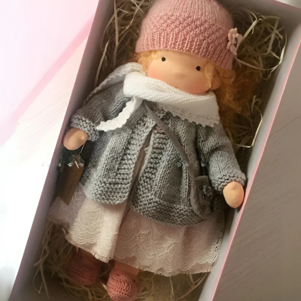 Doll Cuddly Waldorf Style Kids Soft Toy