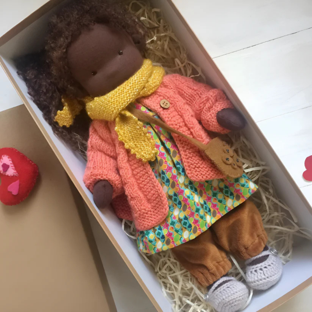 Doll Cuddly Waldorf Style Kids Soft Toy