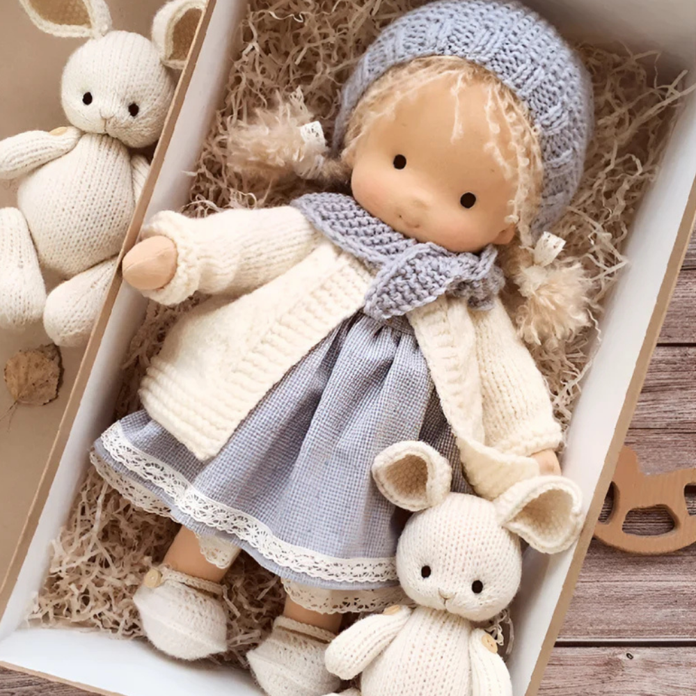Doll Cuddly Waldorf Style Kids Soft Toy
