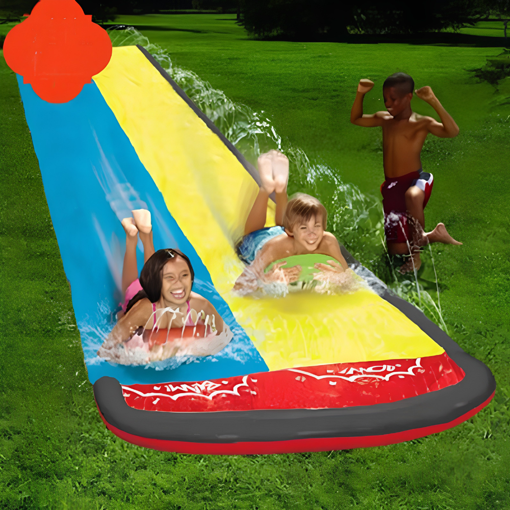Inflatable Water Slide Backyard Kids Splash Play Toy
