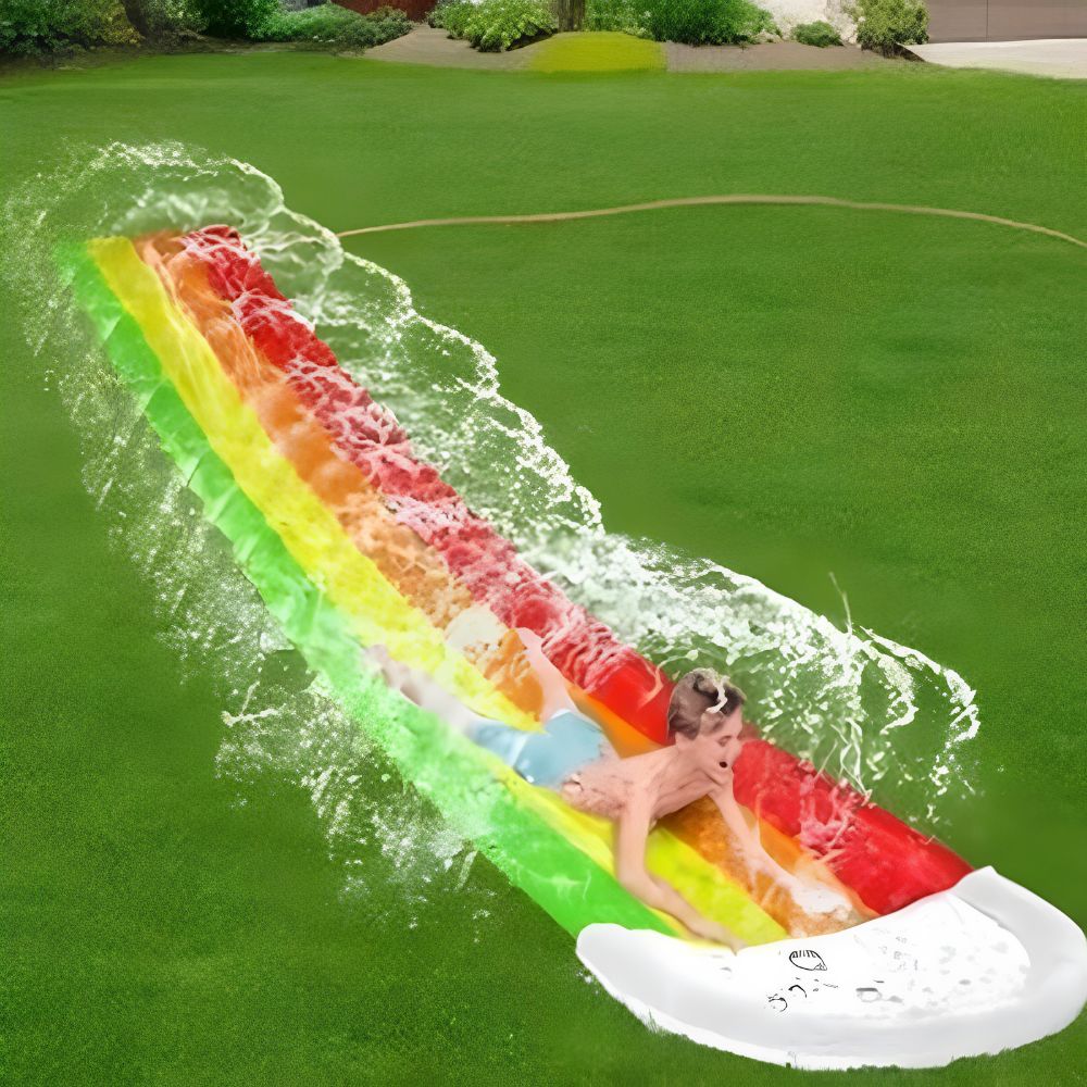 Inflatable Water Slide Backyard Kids Splash Play Toy
