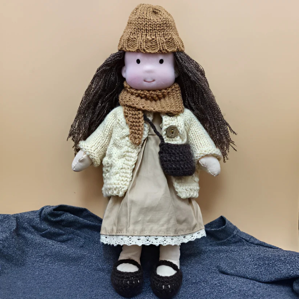 Doll Cuddly Waldorf Style Kids Soft Toy