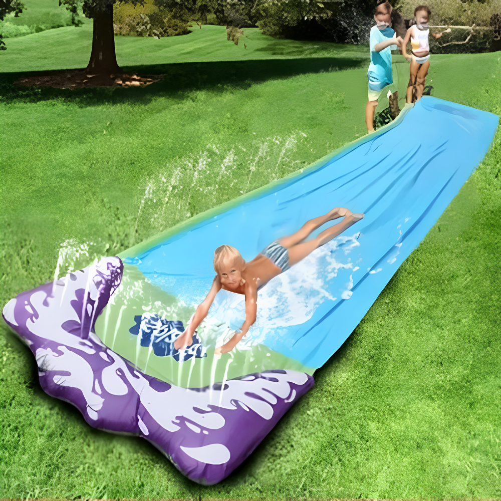 Inflatable Water Slide Backyard Kids Splash Play Toy