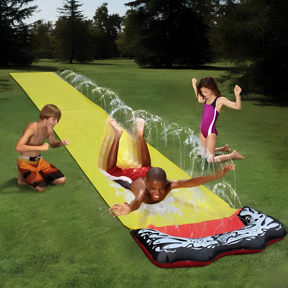 Inflatable Water Slide Backyard Kids Splash Play Toy